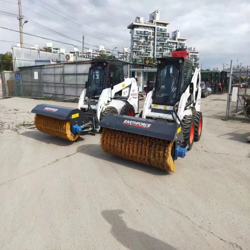 Bob S16 Usado Skid Steer Equipamento Carregador Para a Terra Movendo 10,5km / h 36,4KW