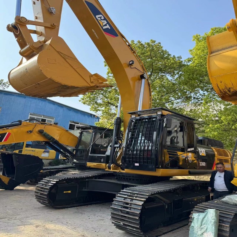 Capacidade usada de 36 toneladas da cubeta da esteira rolante 232kw 2.1m3 da máquina escavadora do CAT 336 de 36 toneladas