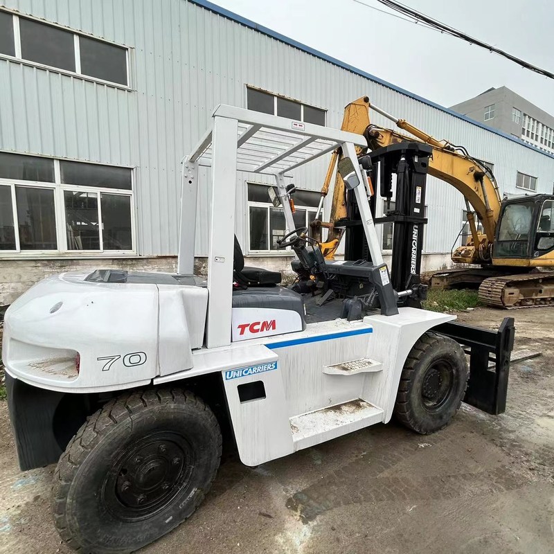 Robusto FD70 TCM 7 Ton Forklift de segunda mão Forklift elétrico Altura de elevação 3m