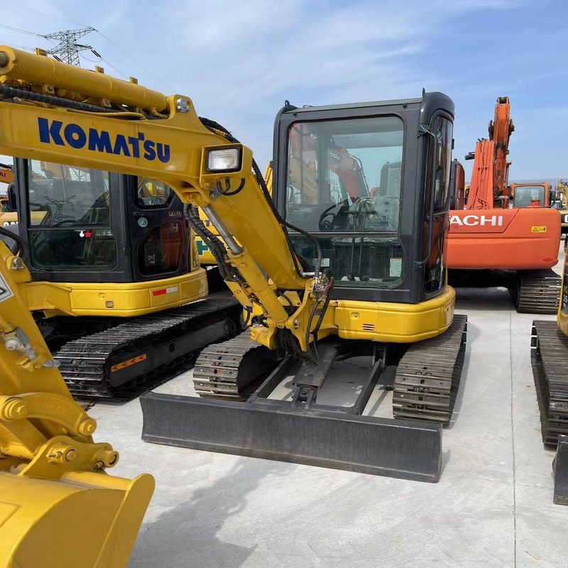 Excavadora Komatsu usada PC30MR Escavação de segunda mão de 3 toneladas