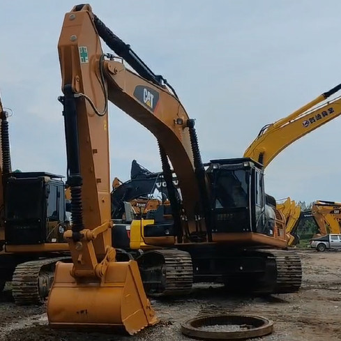 Excavadora grande usada CAT 330D2 30 Ton Crawler Digger 156kw com 1.54m3 balde