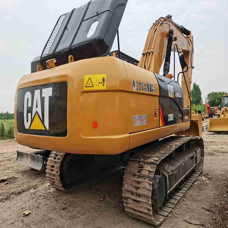 Excavadora grande usada CAT 330D2 30 Ton Crawler Digger 156kw com 1.54m3 balde