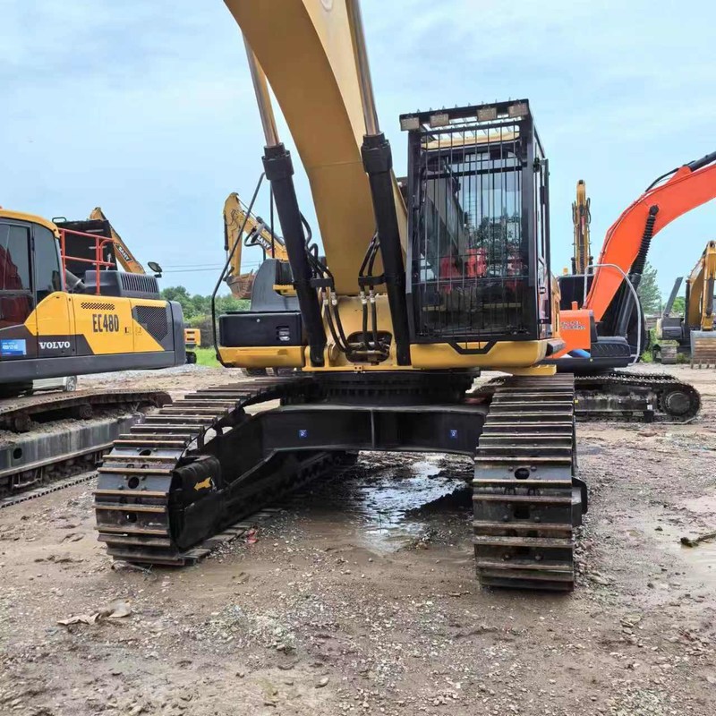 Escavadeira usada grande CAT 340D2 40 Ton Crawler Digger 208kw com caçamba 1.9m3