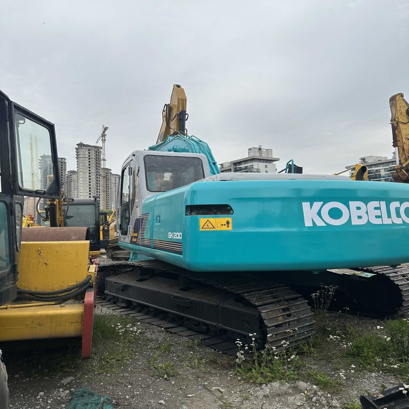 Excavadora Kobelco Digger SK200D de segunda mão de 20 toneladas