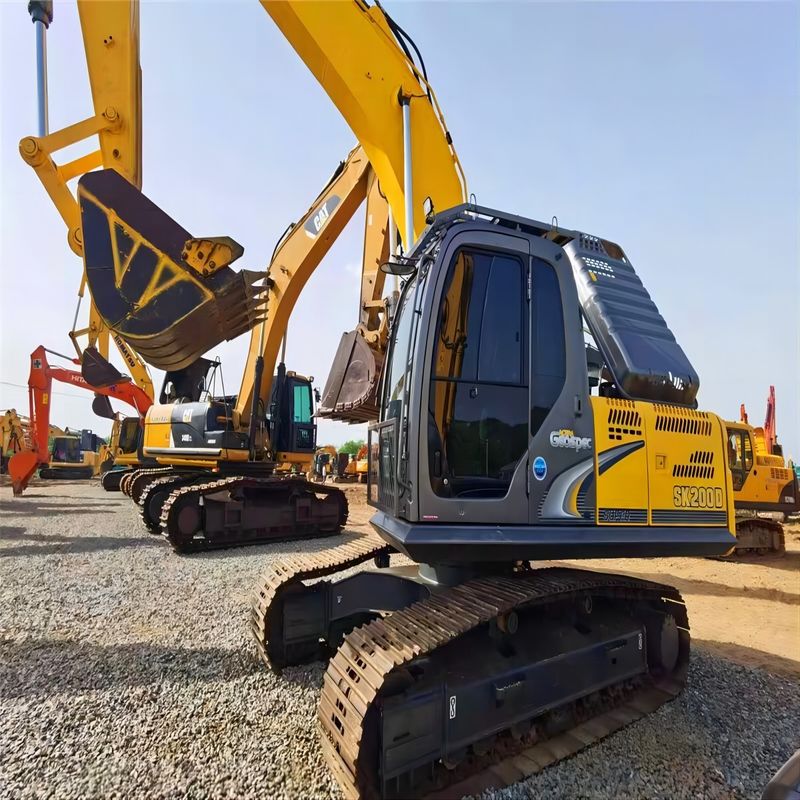 Excavadora Kobelco Digger SK200-8 de segunda mão de 20 toneladas
