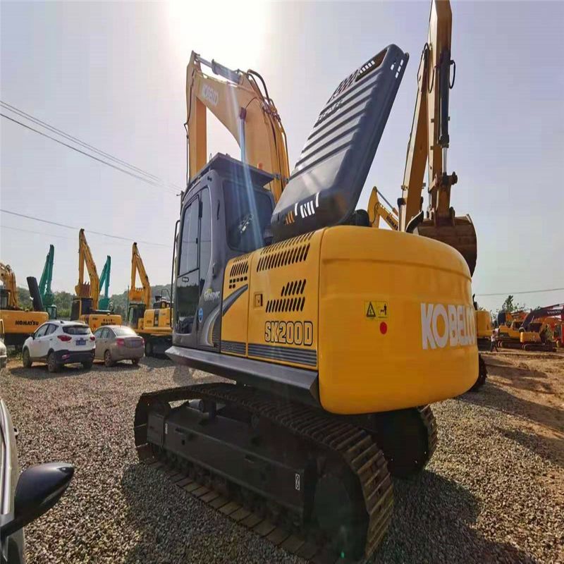 Excavadora Kobelco Digger SK200-8 de segunda mão de 20 toneladas