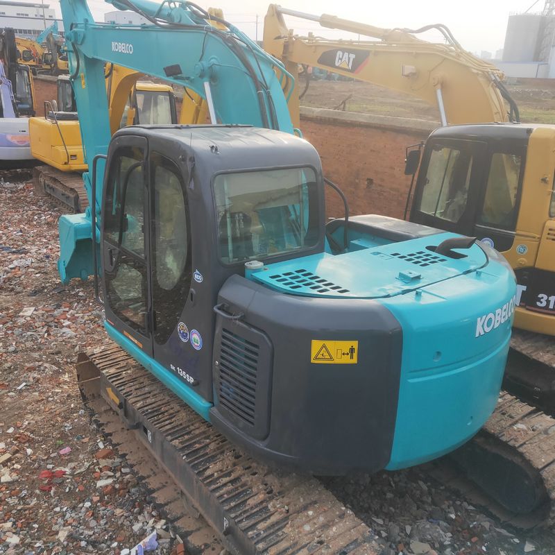 Excavadora Kobelco Digger SK135 de segunda mão de 13,5 toneladas
