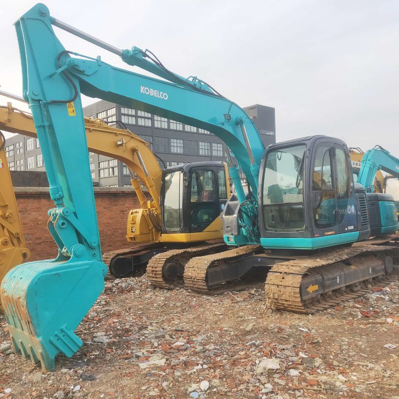 Excavadora Kobelco Digger SK135 de segunda mão de 13,5 toneladas