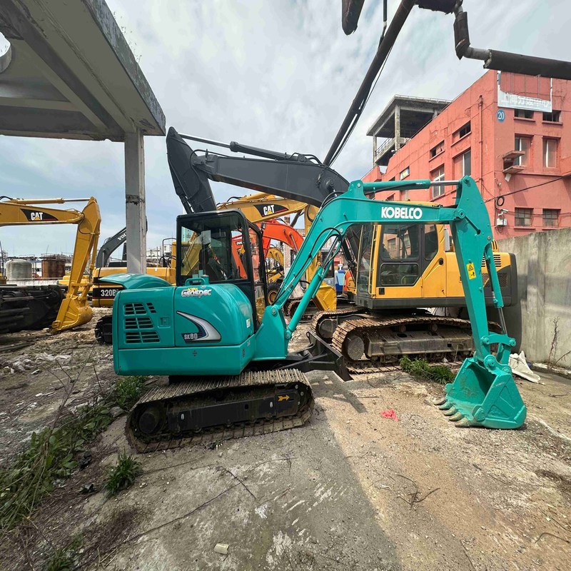Cobelco Digger SK60 Usado Excavadora Mini-Crawler de 6 toneladas de pequeno tipo 35,5kw
