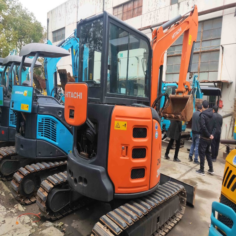 Excavadora Usada Original Hitachi ZX35 de segunda mão Hidráulica 3,5 toneladas Mini Digger 22,3kw