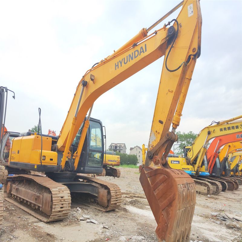 Excavadora Hyundai de segunda mão R225LC-7 Usada de 22 toneladas