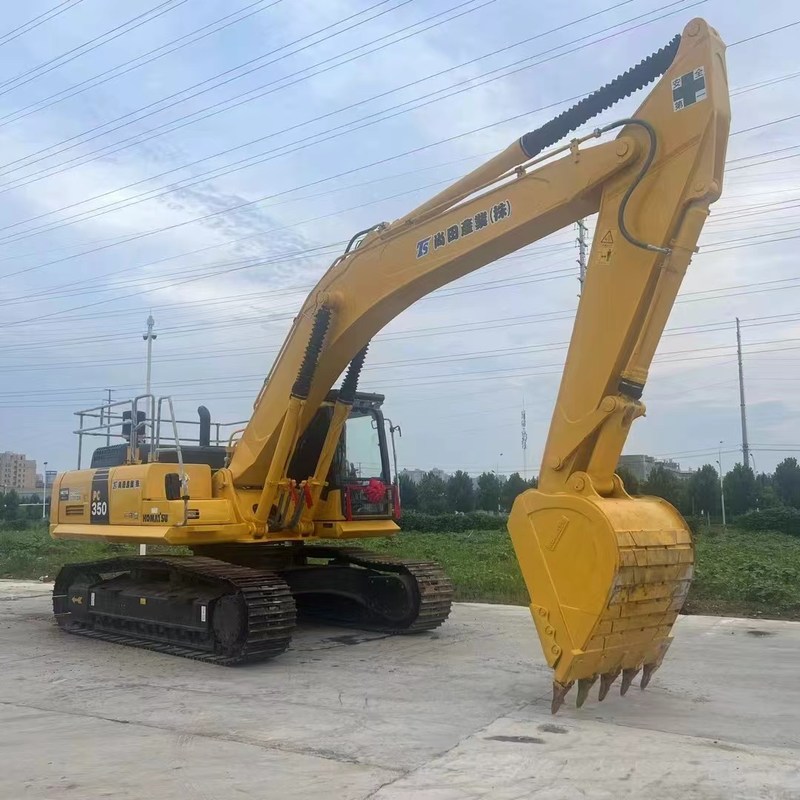 Usado Komatsu Digger PC350 Usado Excavadora de grande porte de 35 toneladas 180kw