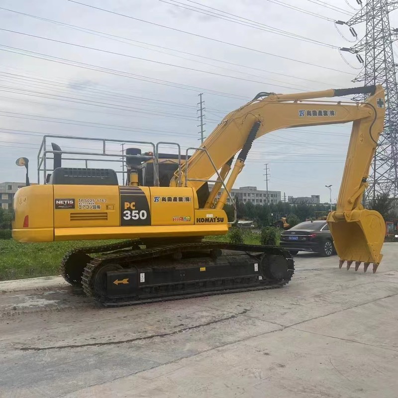 Usado Komatsu Digger PC350 Usado Excavadora de grande porte de 35 toneladas 180kw