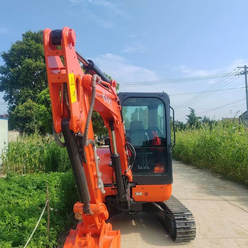 Em segunda mão Kubota Digger U35 Utilizado 3,5 toneladas Pequena espécie Mini Excavadora Crawler