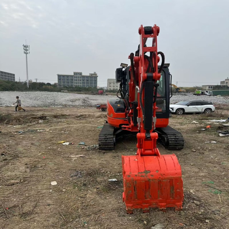 Excavadora de segunda mão Kubota Digger U35 Usada 3,5 toneladas Pequena Mini Excavadora de tipo Mini Crawler 18,5kw