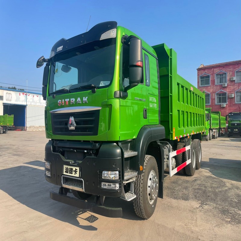 Caminhão de descarga usado Howo G7 Sinotruk Howo 6x4 Tipper 10 Wheeler diesel manual