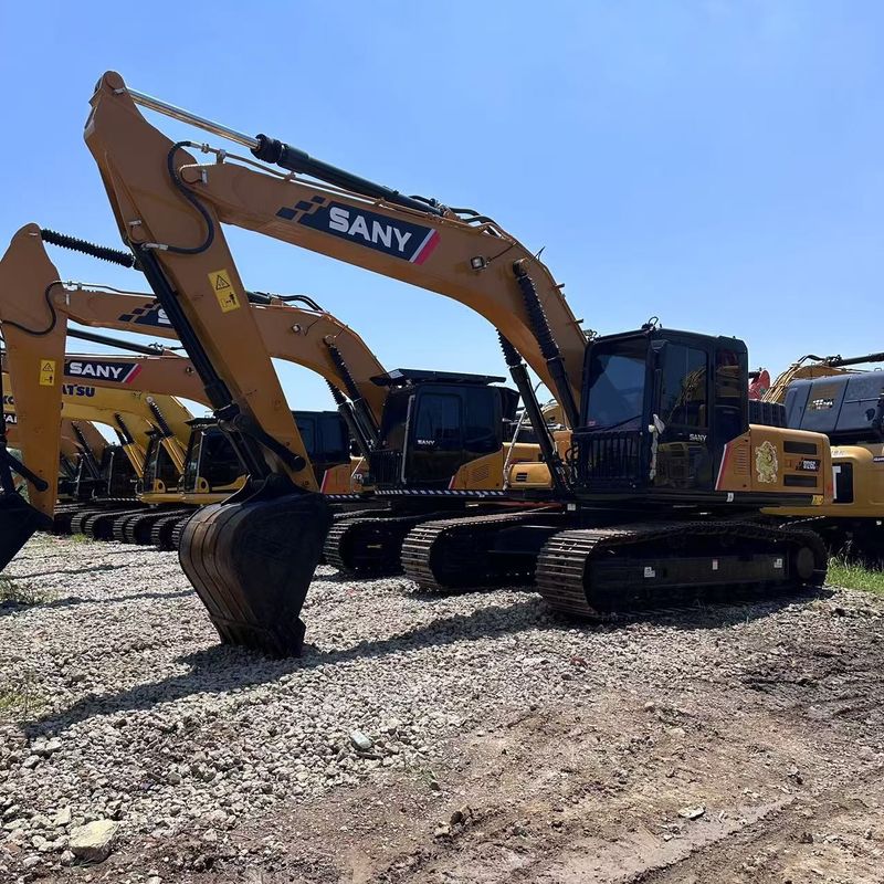 SANY Digger SY215C usado 21.5 em escavadeira de tipo médio
