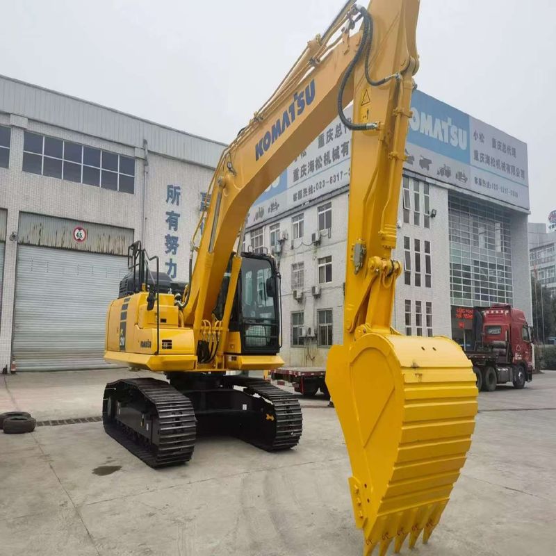 Excavadora Komatsu usada PC210 de segunda mão de 21 toneladas