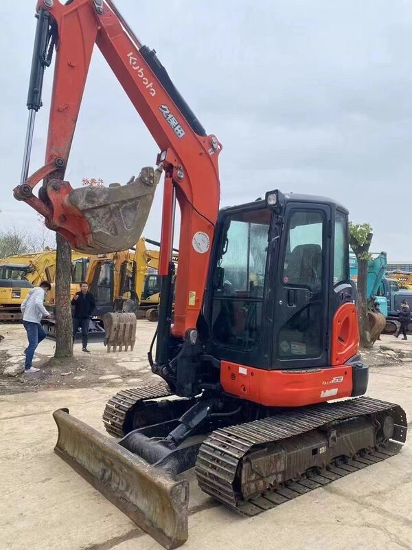 Excavadora Kubota Digger KX163 de segunda mão de 5,5 toneladas Mini Excavadora de pequeno tipo 35,5kw