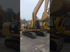 Excavadora usada Caterpillar 320D2 de segunda mão de 20 toneladas