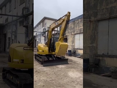 Excavadora usada Caterpillar CAT 308D Mini Crawler japonês de 8 toneladas